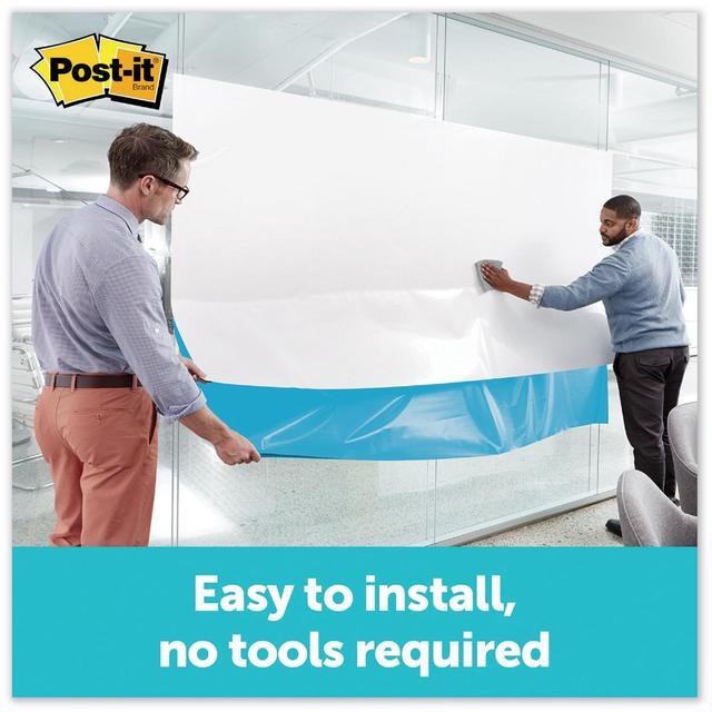 Alt view image 18 of 20 - Post-it Dry DEF3X2 - Erase Film with Adhesive Backing, 36 x 24, White