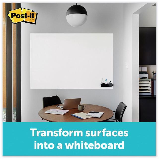 Alt view image 17 of 20 - Post-it Dry DEF3X2 - Erase Film with Adhesive Backing, 36 x 24, White