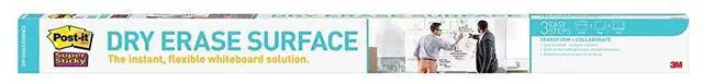 Alt view image 11 of 20 - Post-it Dry DEF6X4 - Erase Film with Adhesive Backing, 72 x 48, White