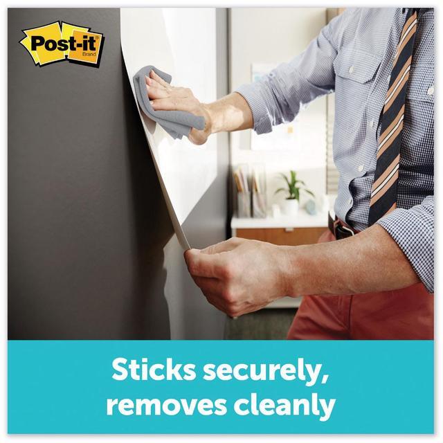 Alt view image 20 of 20 - Post-it Dry DEF3X2 - Erase Film with Adhesive Backing, 36 x 24, White