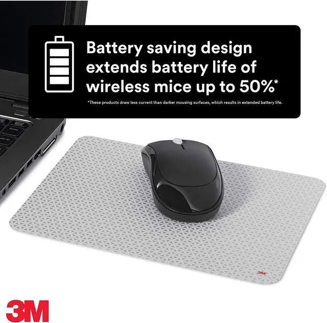 Alt view image 18 of 20 - 3M MOBILE INTERACTIVE SOLUTION MP114-BSD1 3M(TM) PRECISE(TM) MOUSE PAD WITH NON-SKID BACKING, BATTERY SAVING DESIGN-BI