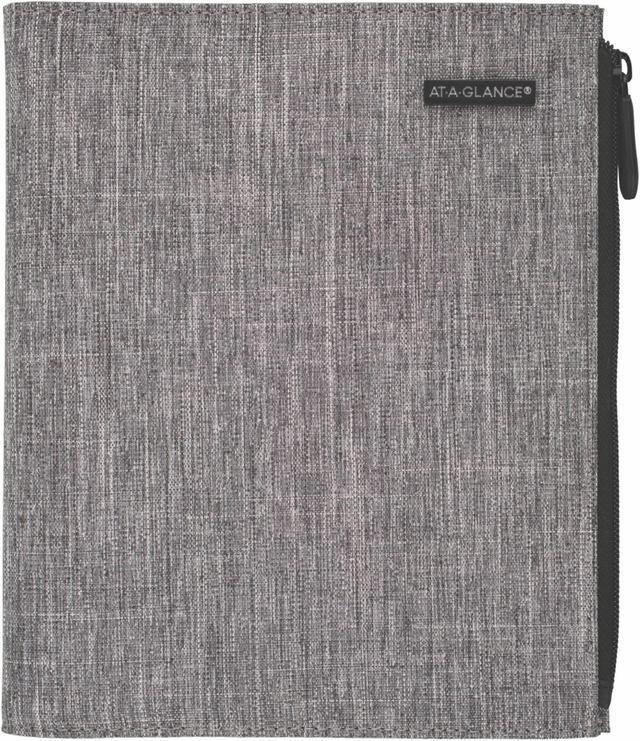 Main image of At-A-Glance Chambray Planner Starter Set [Undated]: 5-1/2 in. x 8-1/2 in. (Grey)
