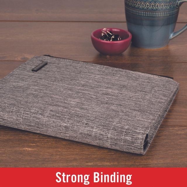 Alt view image 5 of 5 - At-A-Glance Chambray Planner Starter Set [Undated]: 5-1/2 in. x 8-1/2 in. (Grey)