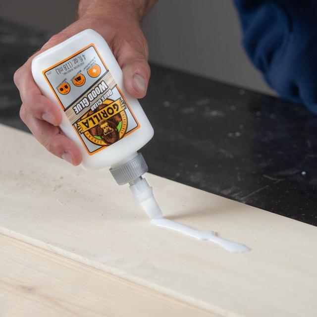 Alt view image 4 of 7 - Gorilla Dries Clear Wood Glue: 4 oz. bottle (Clear)