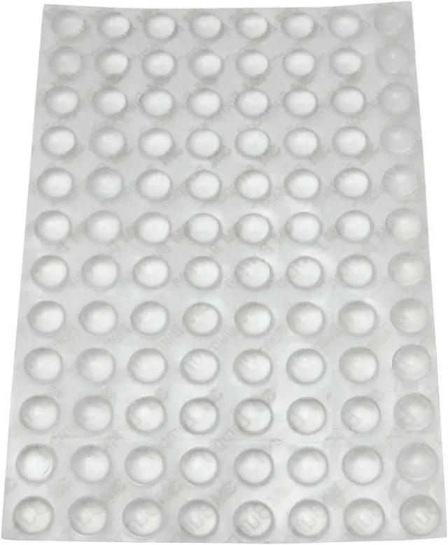 Alt view image 2 of 5 - 3M Bumpon Self-Adhesive Protectors [Hemisphere]: 0.312 in. width x 0.085 in. thick (Clear) *retail-packaged