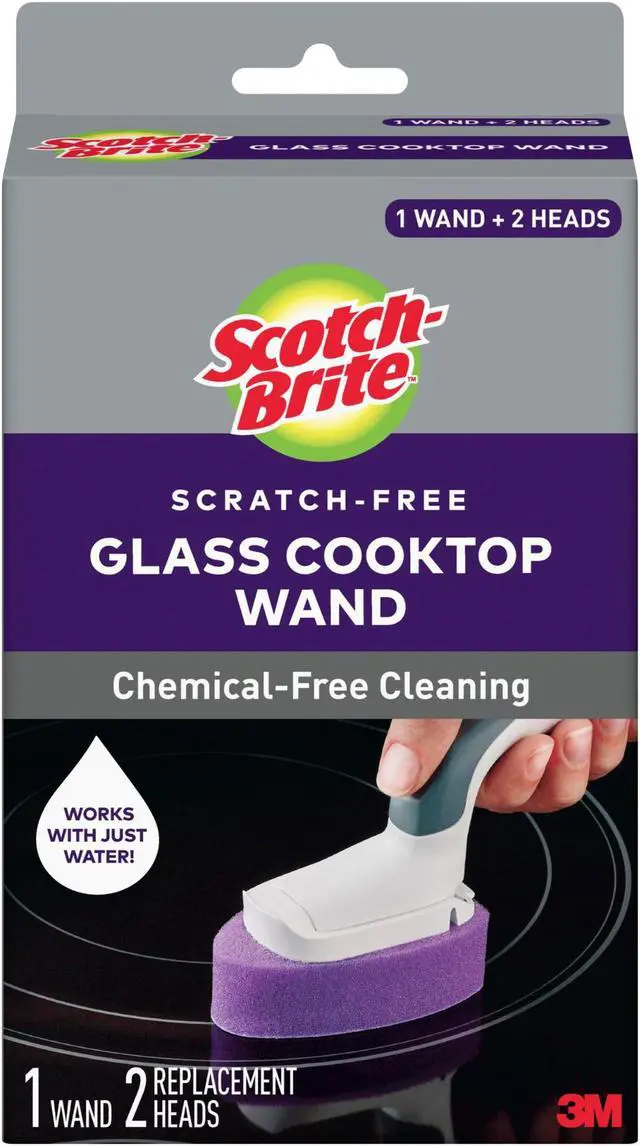 Main image of Scotch-Brite Glass Cooktop Wand: 1 Wand, 2 Heads