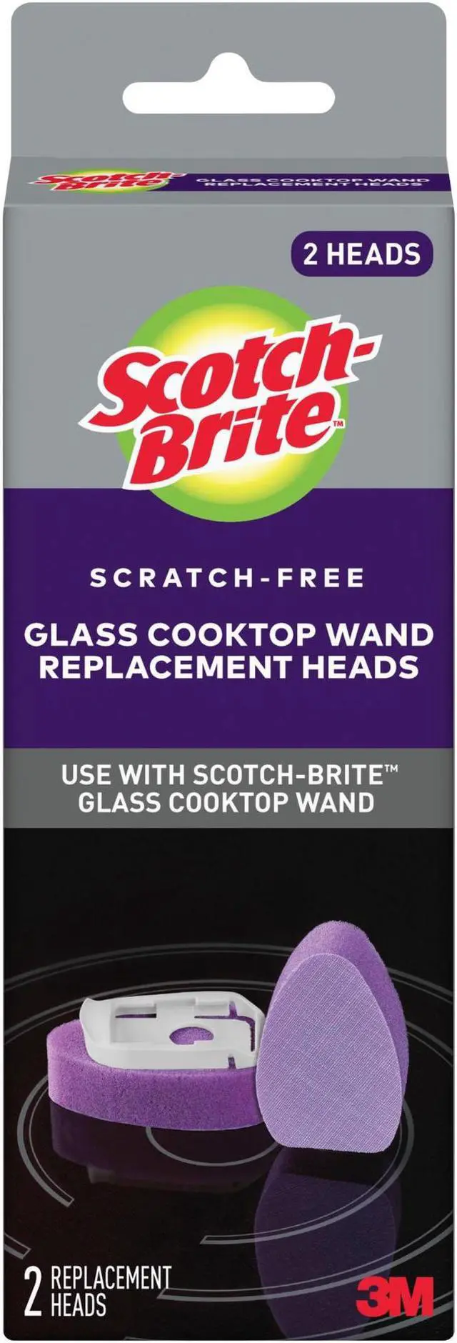 Main image of Scotch-Brite Glass Cooktop Wand Refills: 2-pack