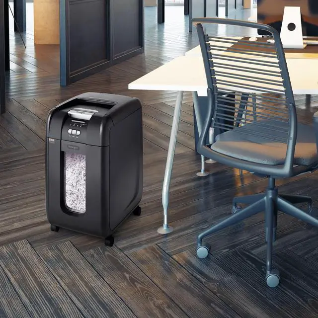 Alt view image 10 of 10 - Kensington - K52080AM - Kensington OfficeAssist Auto Feed Shredder A3000 Anti-Jam Cross Cut - Non-continuous Shredder -