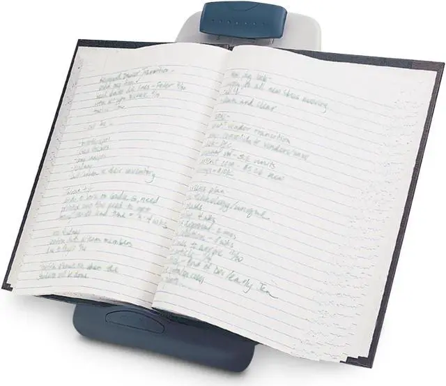 Alt view image 5 of 6 - Kensington Insight Plastic Copy Holder Gray/Midnight Blue (62058) 471761