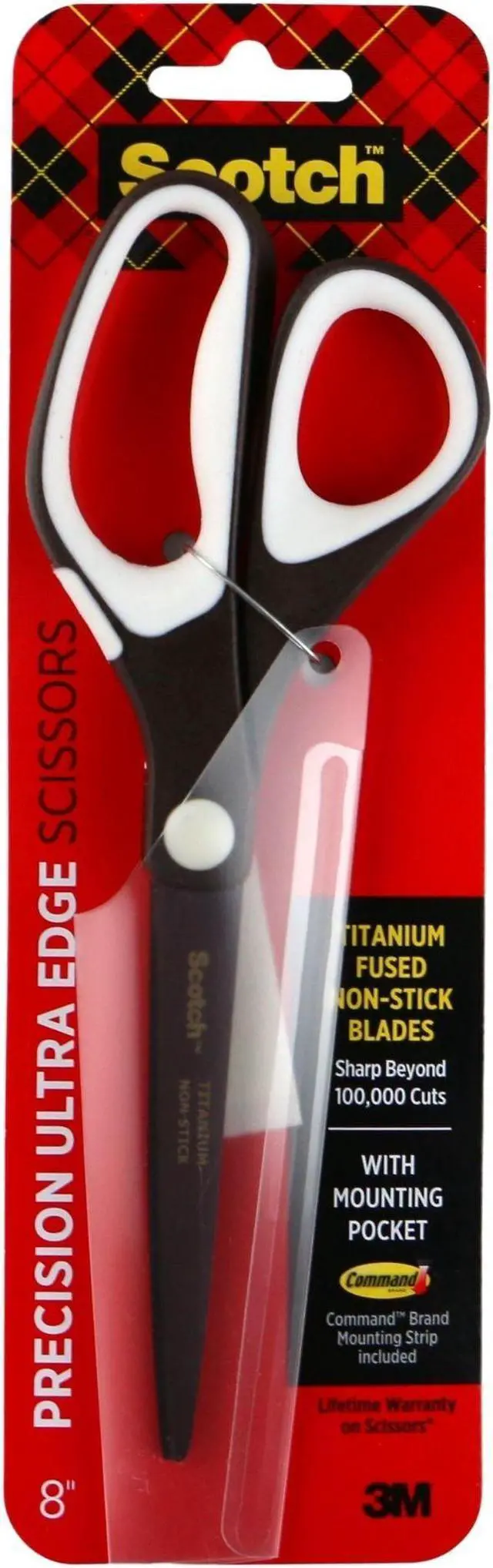 Alt view image 3 of 4 - 3m 8in. Precision Ultra Edge Scissors  1468TUNS-MIX - OEM