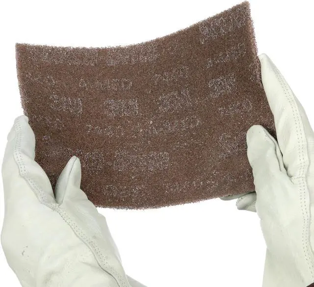 Alt view image 5 of 7 - Scotch-Brite Heavy Duty Hand Pad: 6 in. x 9 in. (Tan) *5-pack