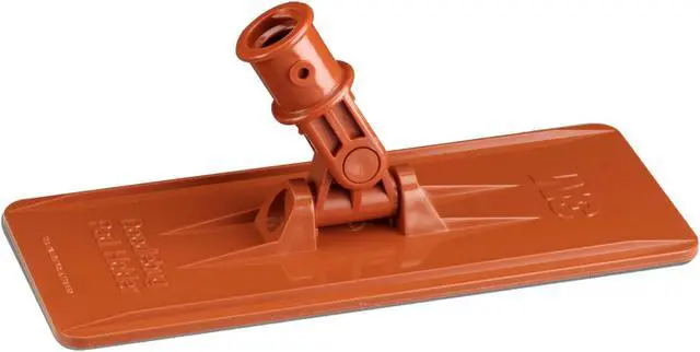 Main image of 3M Doodlebug Pad Holder [for Threaded Handle]: 1 holder /  3.75 in. x 9 in. (Orange)