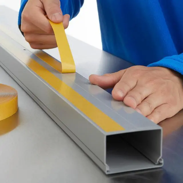 Alt view image 5 of 7 - tesa Double-Sided Polypropylene Film Tape [Acrylic Adhesive] (51970): 1 in. x 55 yds. (Transparent)