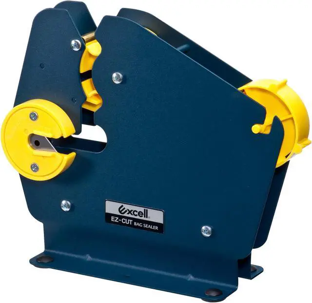 Main image of Excell EZ-CUT Wide Neck Bag Sealer Tape Dispenser (ET-808K): For tape up to 15mm wide (Blue)