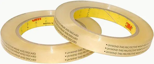 Alt view image 2 of 2 - 3M Removable Repositionable Double Sided Tape [Linerless] (665): 3/8 in. x 72 yds. (Clear)