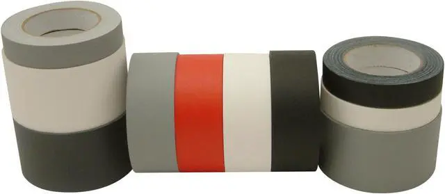 Alt view image 8 of 8 - JVCC GAFF30YD Premium Grade 30 Yard Gaffers Tape: 2 in. x 30 yds. (White) - OEM