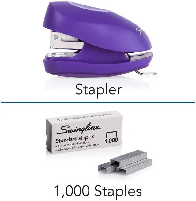 Alt view image 3 of 7 - Swingline Tot Stapler with Built-In Remover: 12 sheet capacity (Red)