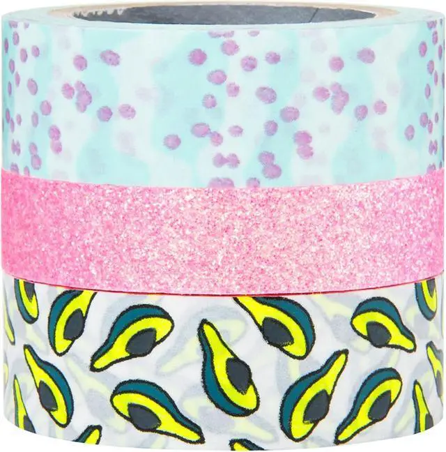 Alt view image 7 of 7 - Scotch Washi Tape [3-Pack]: 3-pack / Assorted (3 patterns) Style #32