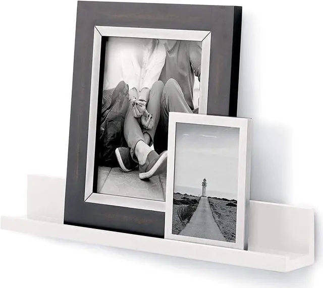 Alt view image 3 of 5 - Command Picture Ledge [Removable]: 1-pack (Quartz)