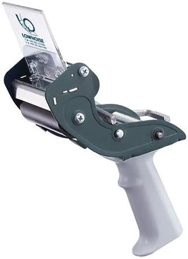 Main image of Excell LowNoise Carton Sealing Tape Dispenser (RTS-83891): 3 in. width (Blue/Grey)