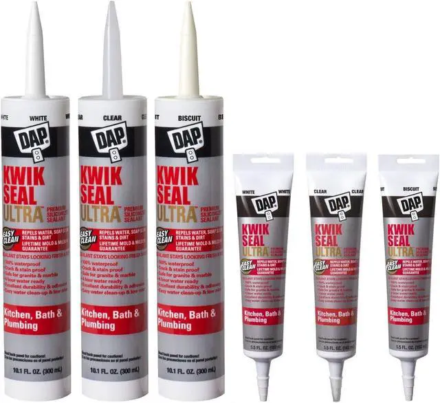 Alt view image 6 of 6 - Sealant,Cartridge,Biscuit,10.1 oz. DAP 18899