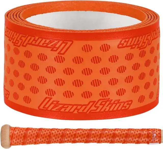 Alt view image 2 of 3 - Lizard Skins DSP Ultra Solid Bat Grip Tape: 1.1 mm thick (Blaze Orange)