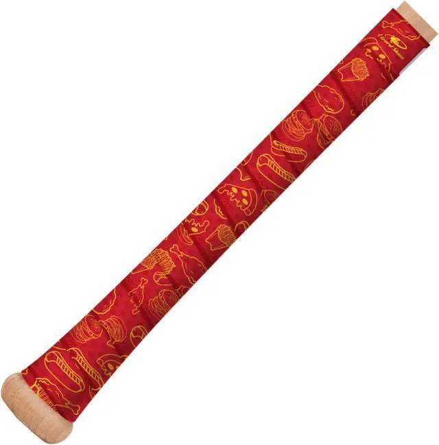 Alt view image 6 of 6 - Lizard Skins DSP Ultra Outburst Bat Grip Tape: 1.1 mm thick (Orange Slime)