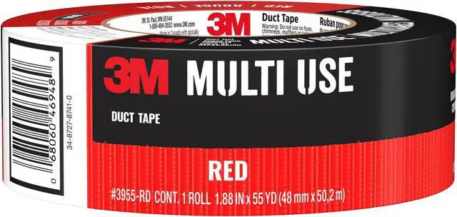 Main image of 3M Multi-Use Duct Tape: 1.88 in. x 55 yds. (Red)