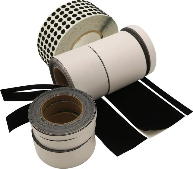 Alt view image 2 of 4 - JVCC Flocking Tape [Non-woven Fabric] (FLOCK-1): 1-1/2 in. x 300 in. (Black)