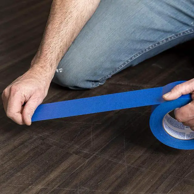 Alt view image 4 of 7 - Duck Clean Release Blue Painters Tape 2-Inch (1.88-Inch X 60-Yard), 3 Rolls, 180 Total Yards, 240461