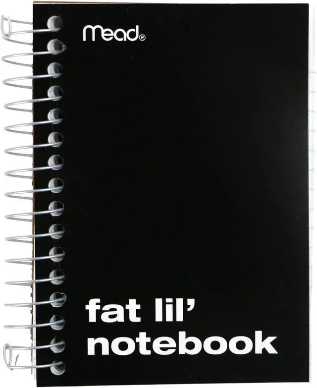 Alt view image 2 of 2 - Mead Fat Lil' Notebook: 4 in. x 5-1/2 in. (Red)