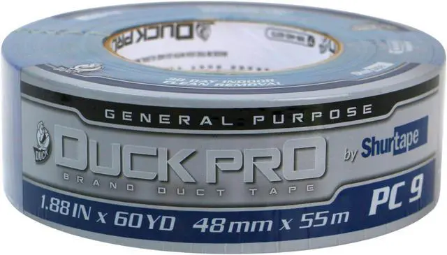 Main image of Shurtape Duck Pro General Purpose Cloth Duct Tape (PC-9C): 2 in. (48mm actual) x 60 yds. (Blue)