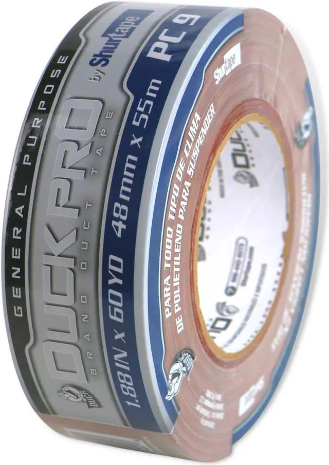 Main image of Shurtape Duck Pro General Purpose Cloth Duct Tape (PC-9C): 2 in. (48mm actual) x 60 yds. (Brown)