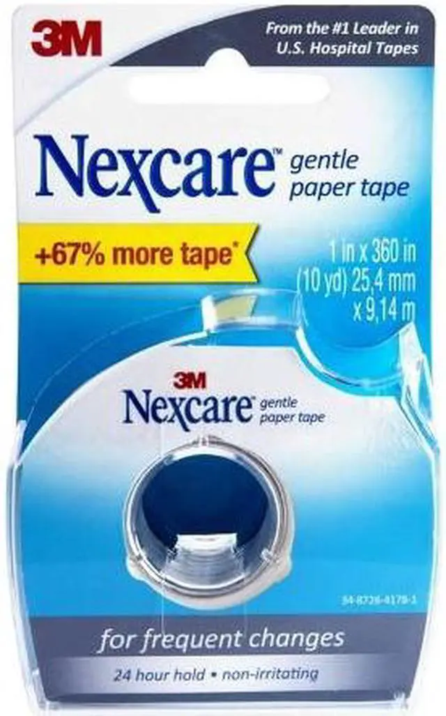 Alt view image 2 of 4 - Nexcare Gentle Paper Tape 1 Inch - 10 yds
