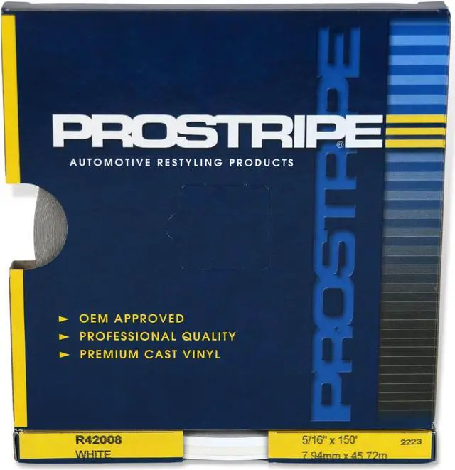 Alt view image 4 of 6 - Sharpline Prostripe Pinstriping Tape [MultiStripe]: 5/16 in. x 50 yds. (White) *double-stripe