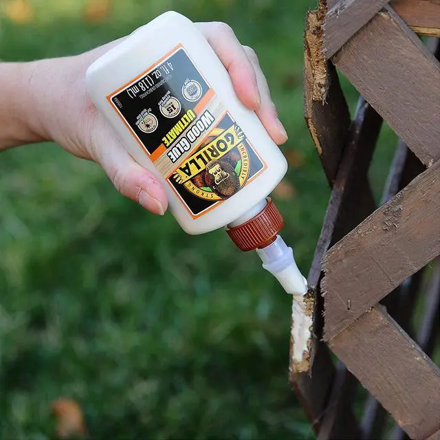 Alt view image 5 of 7 - Gorilla Wood Glue Ultimate: 4 oz. bottle (White)