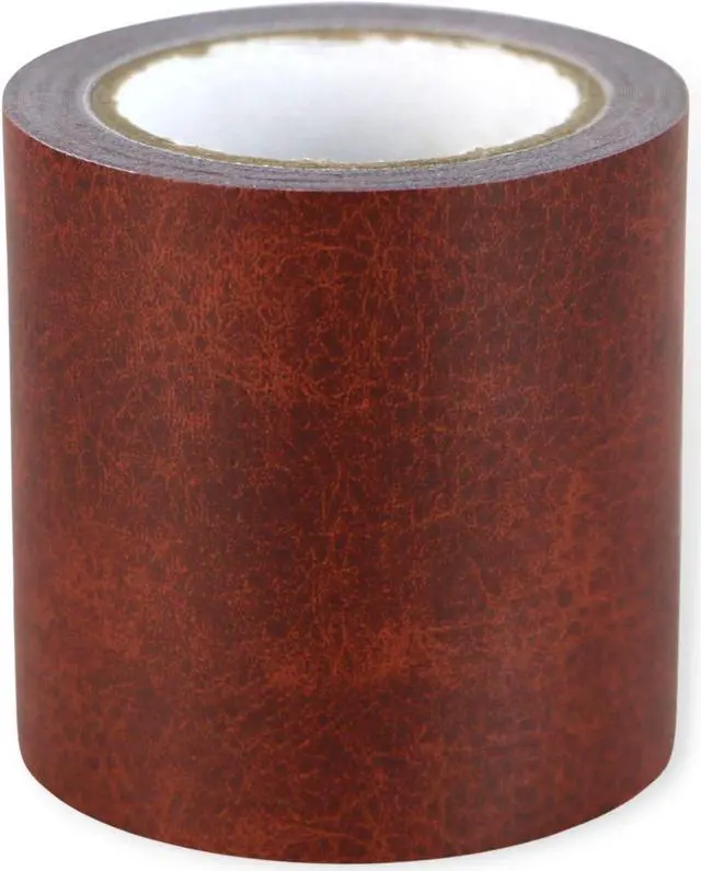 Alt view image 6 of 7 - FindTape Artificial Wood & Leather Tape: 2-1/4 in. x 15 ft. (Golden Oak)