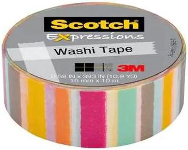 Main image of Scotch Expressions Washi Tape: 0.59 in. x 393 in. (Blurred Lines)