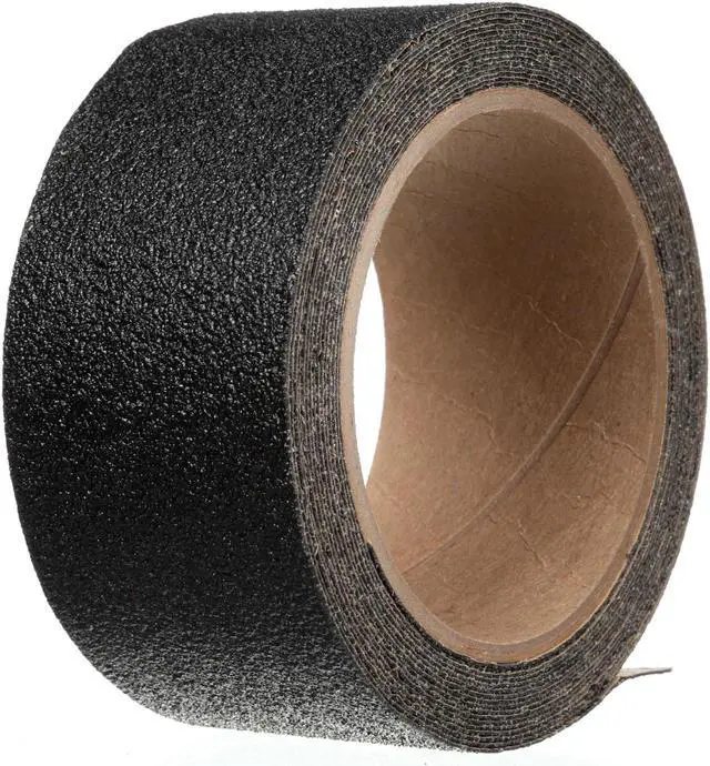 Alt view image 3 of 3 - 3M Safety-Walk Slip-Resistant Tape: 2 in. x 60 ft. (Black with Yellow stripes)