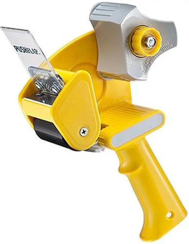 Main image of Excell Industrial Carton Sealing Tape Dispenser [Push-Flap] (RT-82276): For tape up to 2" wide (Yellow)
