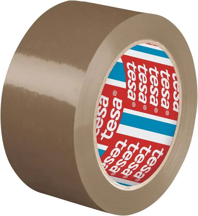 Main image of tesa Premium PVC Packaging Tape (4124): 2 in. x 72 yds. (Brown)