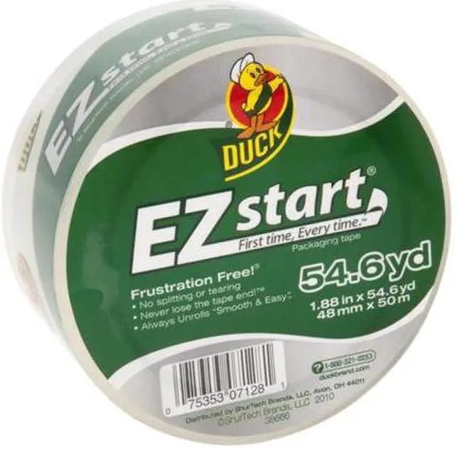 Main image of Duck Brand EZ Start Packaging Tape: 1.88 in. x 54.6 yds. (Clear)