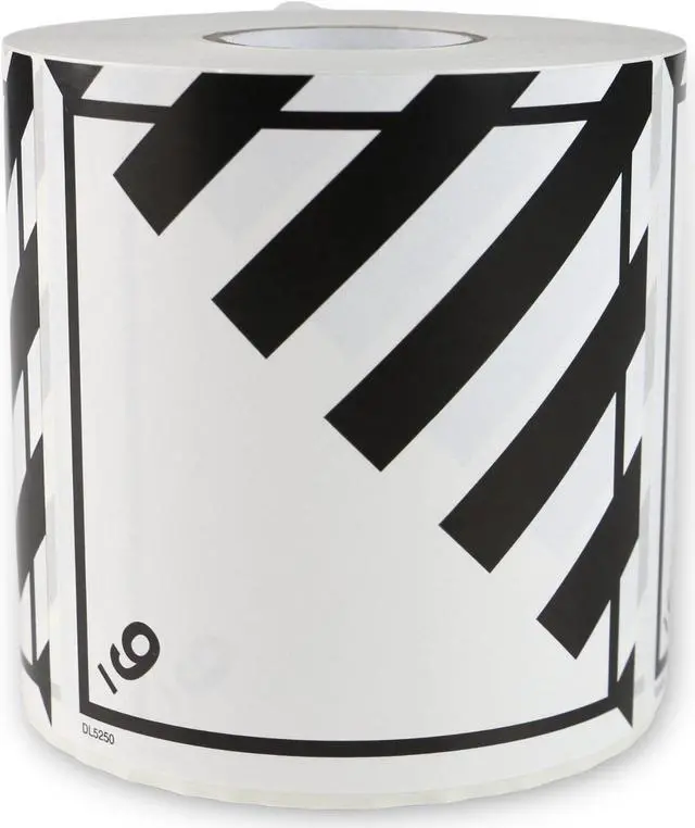 Alt view image 2 of 7 - FindTape Regulated DOT Shipping Labels: 4 in. x 4 in. (Limited Quantity / "Y") *500-labels DL1915-1