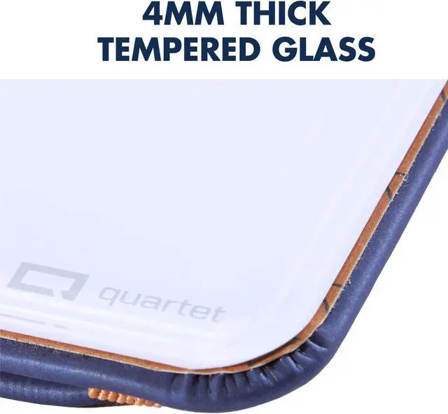 Alt view image 5 of 7 - Quartet Glass Portable Dry-Erase Pad: 5 in. x 8 in. (Black) - OEM