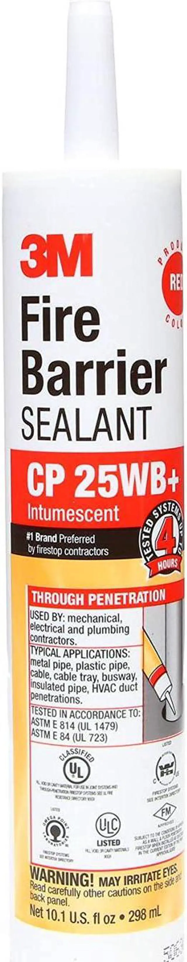 Alt view image 13 of 17 - 3m - CP 25WB+ - Fire Barrier Sealant
