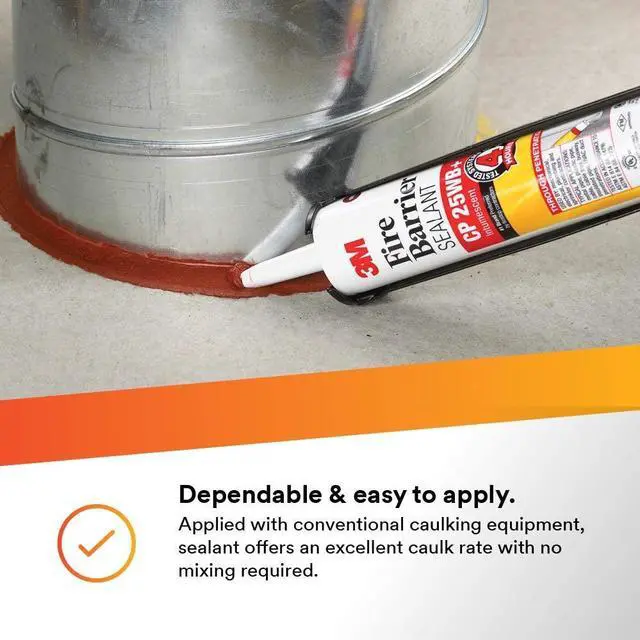Alt view image 14 of 17 - 3m - CP 25WB+ - Fire Barrier Sealant
