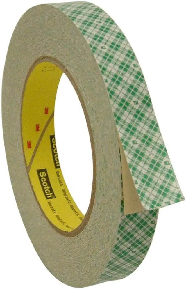 Alt view image 2 of 3 - 3M Double-Sided Paper Tape [Rubber Adhesive] (410M): 1/2 in. x 36 yds. (Off-White)