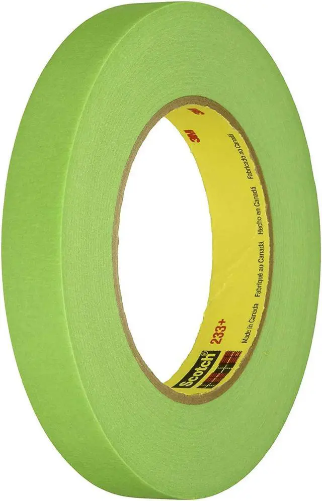 Main image of Scotch Performance Green Masking Tape (233+): 3/4 in. x 60 yds. (Green)