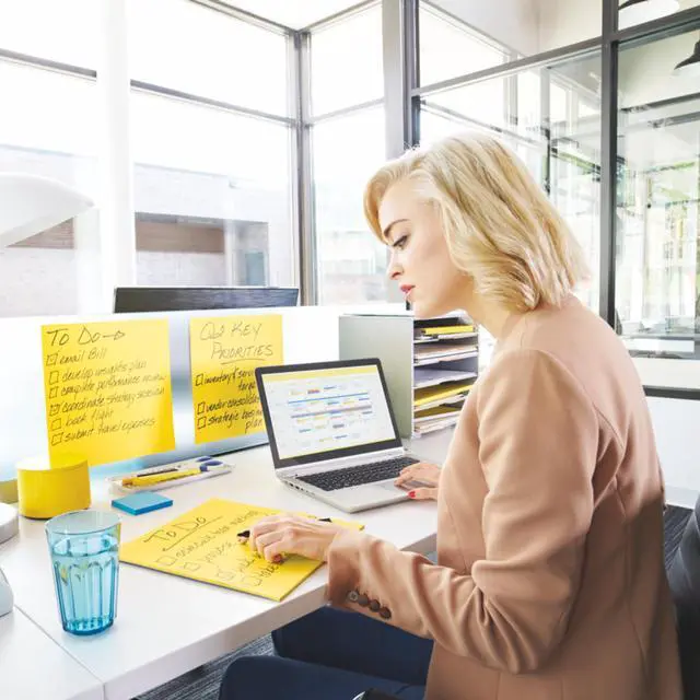 Alt view image 14 of 20 - 3M Notepad Post-it Big Notes Super Sticky 30 Shts 11"x11" GN BN11G