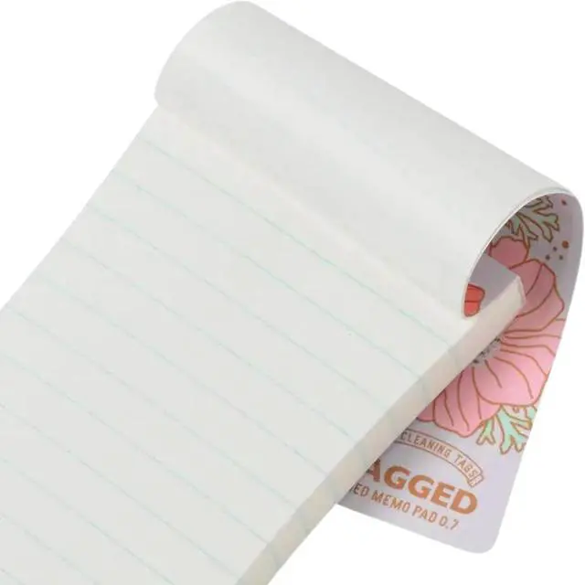 Alt view image 5 of 5 - Tagged Outdoor Memo Pad: 3 in. x 5 in. (Blue Stripe)